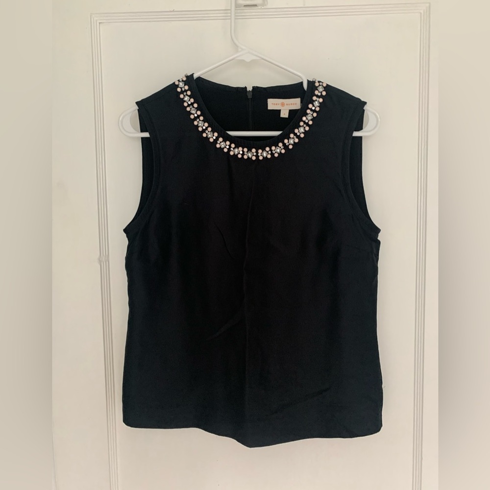 Tory Burch embellished top